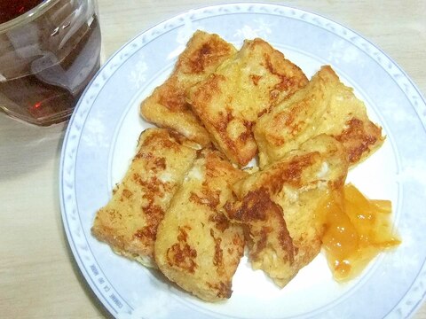 フレンチトースト➕柚ジャム